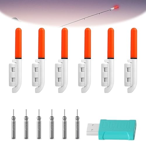 6 Pièces Bâtons Lumineux étanches avec Boucle, Bâtons Lumineux de...
