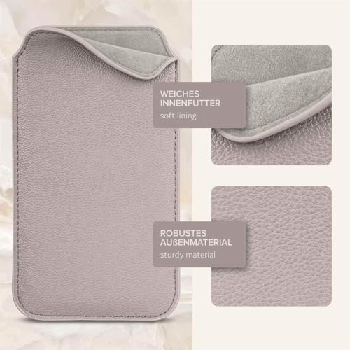 Étui fin Samsung S24 Plus ONEFLOW gris clair avec languette d'extraction - 6