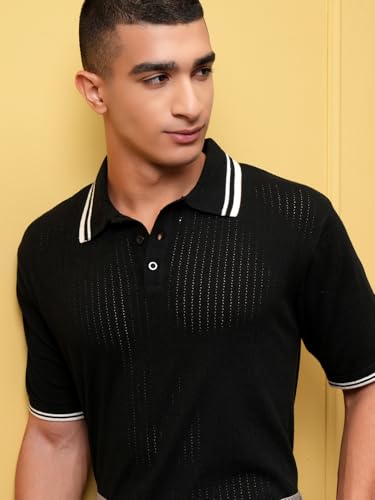 Image of Highlander Men's Polo Tshirt | Flat Knit | Regular Fit | Polo T-Shirt for Man