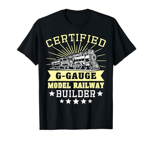 G Scale Model Train Railroad G-Scale Railways T-Shirt