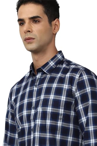 Image of Peter England Men's Cotton Slim Fit Shirt