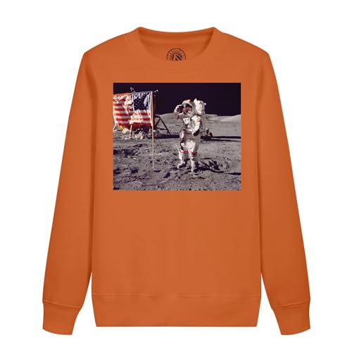 Sweatshirt enfant premier pas sur la Lune finitions de qualité