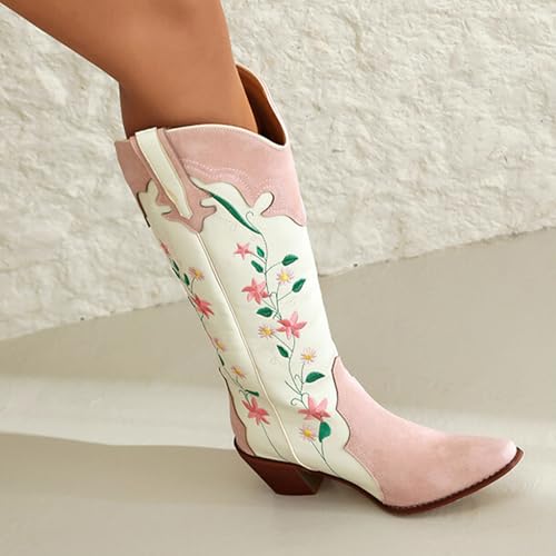 Bottes confortables et polyvalentes en broderie pour toutes les occasions - 5