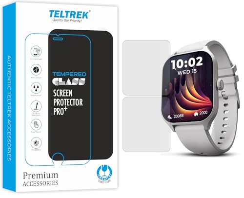 Image of Screen Guard for Beatxp Marv Raze Smartwatch Screenguard, Edge to Edge TPU Fiber Film not Tempered Glass Screen Protector for Beatxp Marv Raze (Pack of 2)