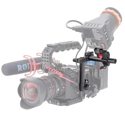 Image of Nitze Swivel and Tilt Camera Cage EVF with TILT and Swivel Adjustment - EVF-K02 Compatible with Portkeys L-Eye