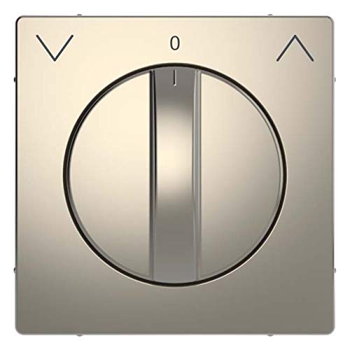 Merten Plaque centrale nickelmet MEG3875-6050 couvercle design de prise
