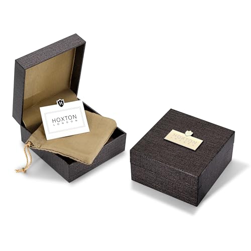 HOXTON LONDON 0.48.3970 - Anillo de Plata de Ley para Hombre, Talla 28