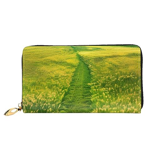 Portefeuille long femme noir avec fentes pour cartes de crédit