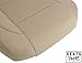 Auto Champ Of Texas: Compatible with 2008-2015 Nissan Titan Driver Side Bottom Cloth Seat Cover, Tan