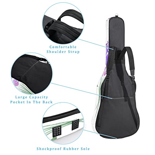 Étui de protection rembourré pour guitare acoustique classique Style graffiti, Multicolore 03., 42.9×16.9×4.7 in… - Les Beatles, Paul McCartney, John Lennon, RIngo Starr, George Harrison Étui de protection rembourré pour guitare acoustique classique Style graffiti, Multicolore 03., 42.9x16.9x4.7 in… – Image 4