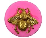 Bumble Bee Silicone Mold for Fondant Chocolate Candy Gum Paste Polymer Clay Resin Kitchen Baking...