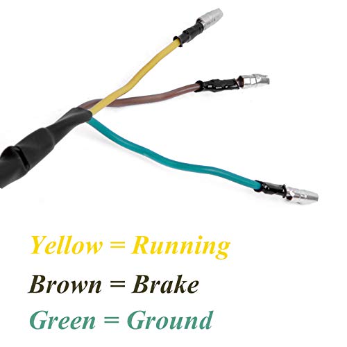 12V 28 Led Motorcycle Brake Stop Running Tail Light License Plate Lights Compatible With Cruiser Bike Motorcycle Atv Banshee Warrior Yfz Wr Xt #TOP5