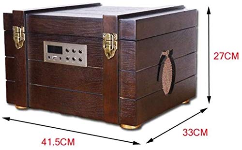Tourne-Disque à Courroie en Bois Naturel de Style Vintage avec Haut-parleurs stéréo - Les Beatles, Paul McCartney, John Lennon, RIngo Starr, George Harrison Tourne-Disque à Courroie en Bois Naturel de Style Vintage avec Haut-parleurs stéréo – Image 7