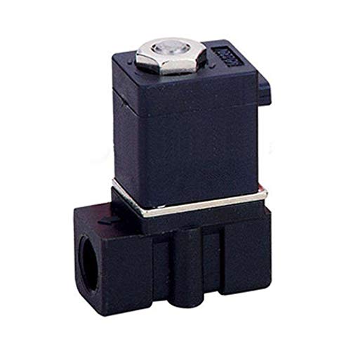 Válvula neumática de agua aire aceite 12V DN6 con rosca plástica G NPT 3
