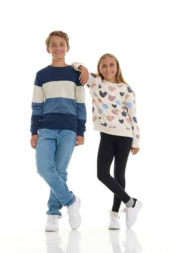 Pink Angel Girls 2-Piece Fleece Crewneck Sweatshirt and Legging Set - Cozy Printed Outfits4