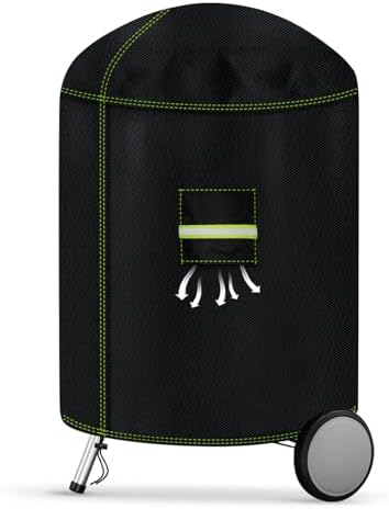 Copertura Barbecue 210D Oxford - Telo Protettivo 145x61x117cm Con Coulisse Per Esterno