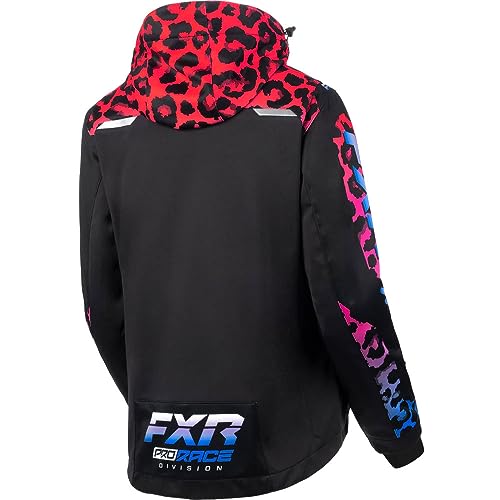 FXR Womens RRX Snowmobile Jacket Omni-Stretch Thermal Dry/Flex Warm Cheetah - 4