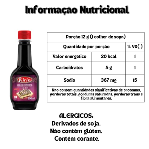 Molho Tare Kirin 200g