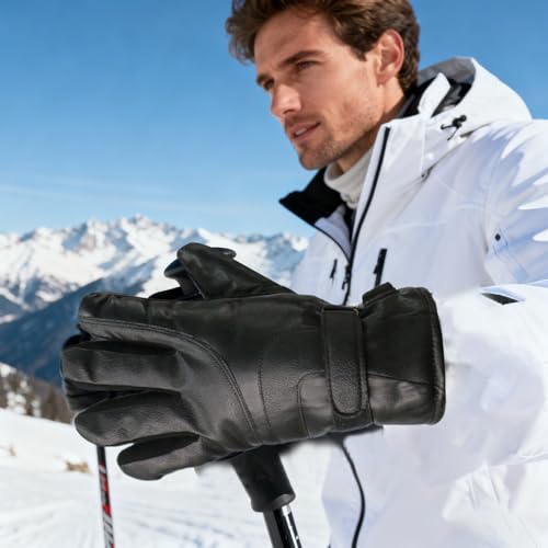 Guantes calefactores de alta densidad con proteccion impermeable total 2