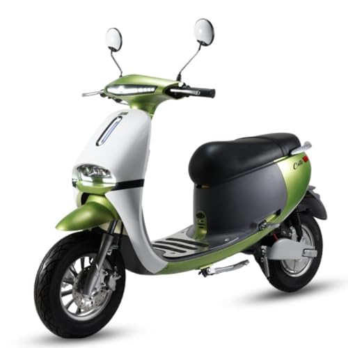 Image of JEEVA Cute Electric Bike with Rechargeable Battery for Adults | Non-RTO EV Bike with 100 Kms Range | Waterproof Motor | High-Capacity Lithium Battery 64V 31.2AH | Anti-Theft Lock System
