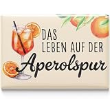 LANOLU Kühlschrankmagnete lustig- Aperolspur -lustige Magnete...