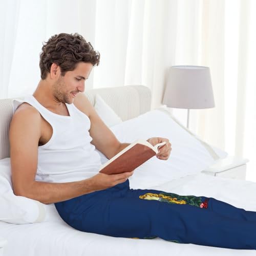 Pantalon de pyjama pour homme Vermont noir taille M la solution confort pour vos nuits - 7