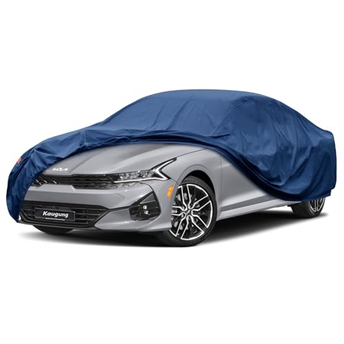 Image of Kaugung Heavy Duty Car Cover Custom Fit Kia K5 (2020-2025),Waterproof All Weather Resistant Outdoor Sun Rain Dust Snow Protection with Anti-Theft Lock.(USA Warehouse,Within 3-7 Days)