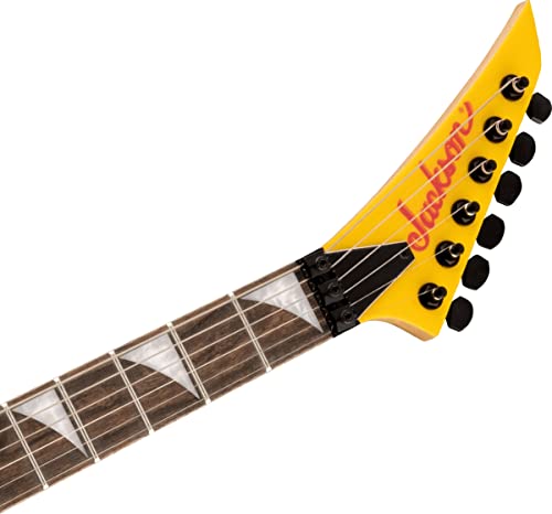 Jackson X Series Dinky™ DK3XR HSS, Laurel Fingerboard, Caution Yellow - Les Beatles, Paul McCartney, John Lennon, RIngo Starr, George Harrison Jackson X Series Dinky™ DK3XR HSS, Laurel Fingerboard, Caution Yellow – Image 7