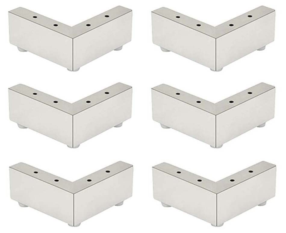 RAB Stainless Steel Sofa Legs (Code:- L Leg 133NO CP, 6 Piece, 2" Inch) (B09SHTH9DX) Amazon Price History, Amazon Price Tracker