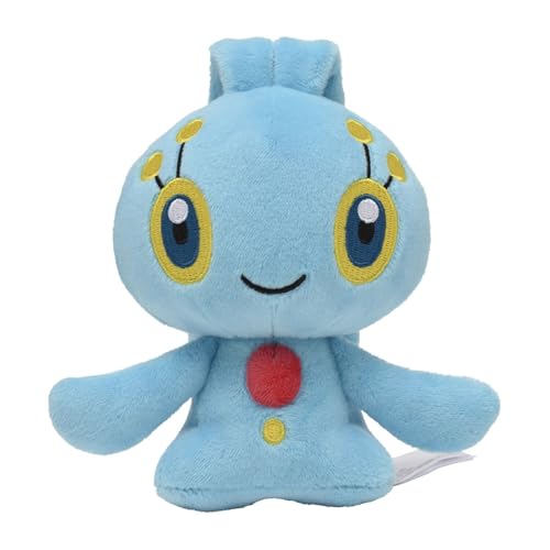 Peluche Pokémon Manaphy Fit mini taille idéale pour décoration de bureau et étagère