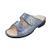 Produktbild FinnComfort Finn Comfort Sansibar Damen Pantolette blau Jeans Strada Glattleder