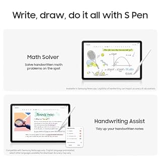 Samsung Galaxy Tab S10 Lite, 6GB RAM, 128GB, 2TB Expand, Long Battery Life, 10.9” LCD, S Pen for Note-Taking, Exynos 1380, Circle to Search, AI Tools, Gray