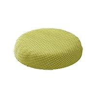 Cuscino Per Sgabello Rotondo - Coprisedile Lavabile, Con Elastico E Pinze, Grigio Scuro - Foto 4