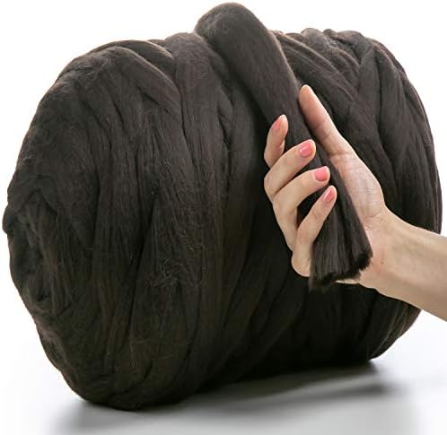 MeriWoolArt® 100% Merino Wool - 4-5 cm Thick, Dry & Wet Felting, ...