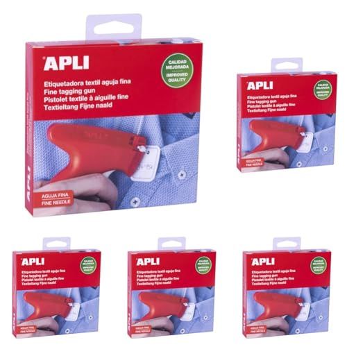 Pistolet textile à aiguille fine Apli 101546 pour étiquettes de tissus délicats