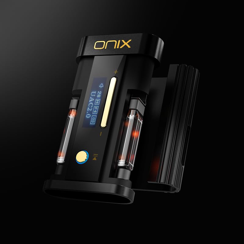 SHANLING Onix Beta XI2 Protable Headphone Amplifier with Dual CS43198 Dual JAN6418 Tube, Hi-Res Audio USB DAC/AMP,Support 768kHz/32bit,DSD512,3.5mm+4.4mm,550mW@32Ω