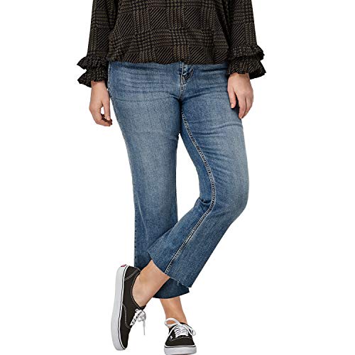 ellos Plus Size Crop Bootcut Jeans