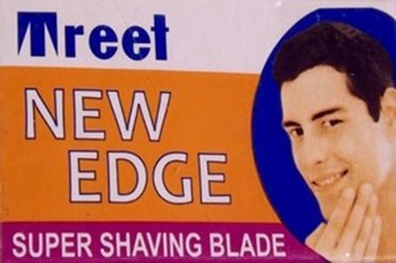 Treet New Edge Double Edge Safety Razor Blades, 100 Count