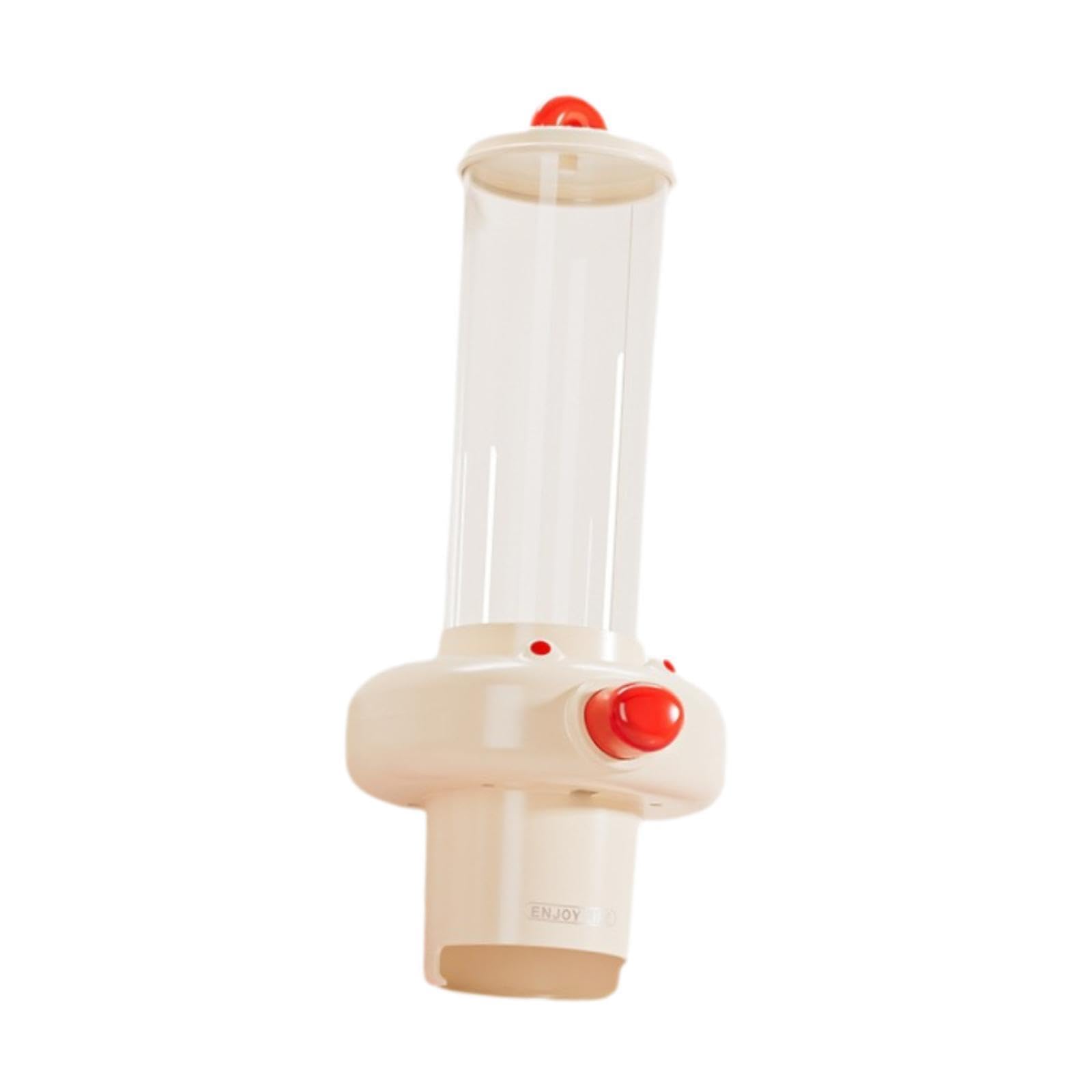 Porte-gobelets en papier transparent à tirer anti-poussière pour fontaine à eau