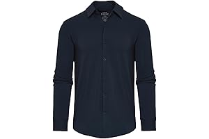 Long Sleeve Button Up Shirt for Men True Classic