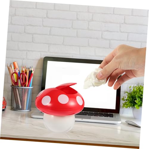 Basurero Decorativo de Champiñón Pequeño Para Escritorio miniatura 6