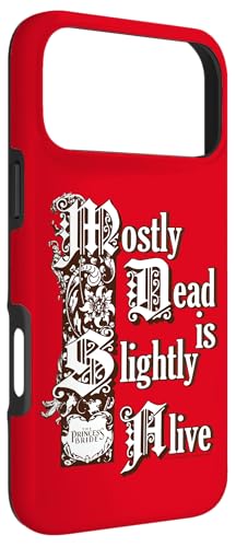 Coque iPhone 17 Pro Max Princess Bride Mostly Dead protection antichoc et étui rigide pour smartphone
