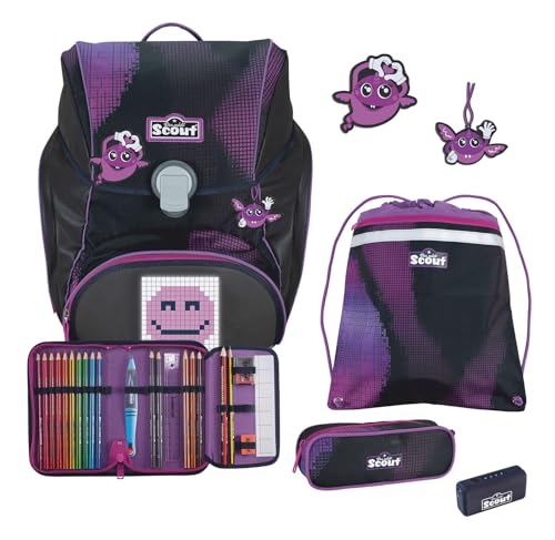 Sac d'école SCOUT Movie Star fini le mal de dos avec ce kit 4 pièces