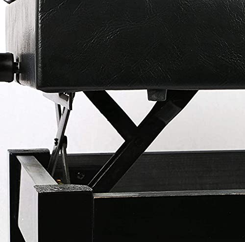 TEmkin Tabouret de Piano Banc de Piano en Bois Tabouret de Piano réglable en Hauteur de 10 cm avec Coussin rembourré, enseignement (Marron B) - Les Beatles, Paul McCartney, John Lennon, RIngo Starr, George Harrison TEmkin Tabouret de Piano Banc de Piano en Bois Tabouret de Piano réglable en Hauteur de 10 cm avec Coussin rembourré, enseignement (Marron B) – Image 4