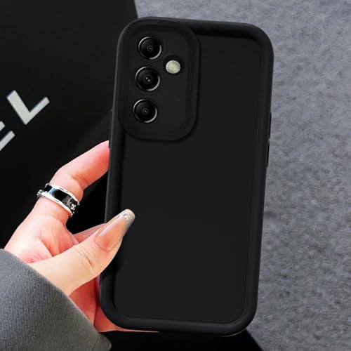 Image of KC Back Cover for Samsung Galaxy M54 5G and Samsung Galaxy F54 5G - Shockproof Soft Bumper Silicone Case with Camera Protection (Black)