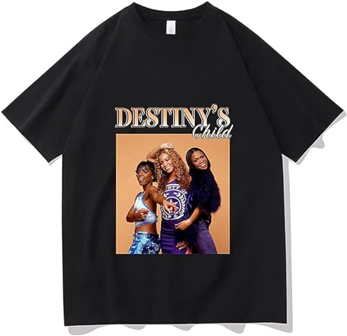Photo de Destinys Child Print Tshirt Summer Fashion Crew Neck Unisex Short Sleeve T-Shirt M