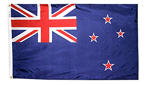 Amazon.com : Annin Flagmakers New Zealand Flag USA-Made to