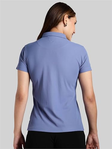 Image of STELLERS Women's Premium Polo T-Shirt, Regular Fit | Odour Resistant | Wrinkle Free | Quick Dry | Stretchable | Lightweight | Breathable | Sustainable | Anti-Static | Feather Touch Feel