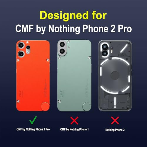 Image of amazon basics Back Case Cover for CMF by Nothing Phone 2 Pro | Compatible for CMF by Nothing Phone 2 Pro Back Cover | Liquid Silicon Magic Case with Camera Protection | Sapphire