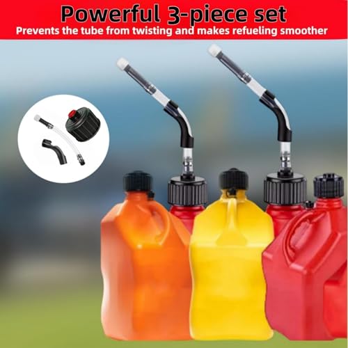 Image of Gas cans,racing fuel jug hose,racing fuels 3042 replacement jug cap,racing fuel jug hose bender compatible for racing fuel jug 5.5 Gallon,Fuels Replacement Jug Cap。